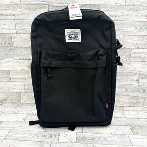 Brand NWT Levi Strauss & Co. 11.5" x 17" Black Daypack School